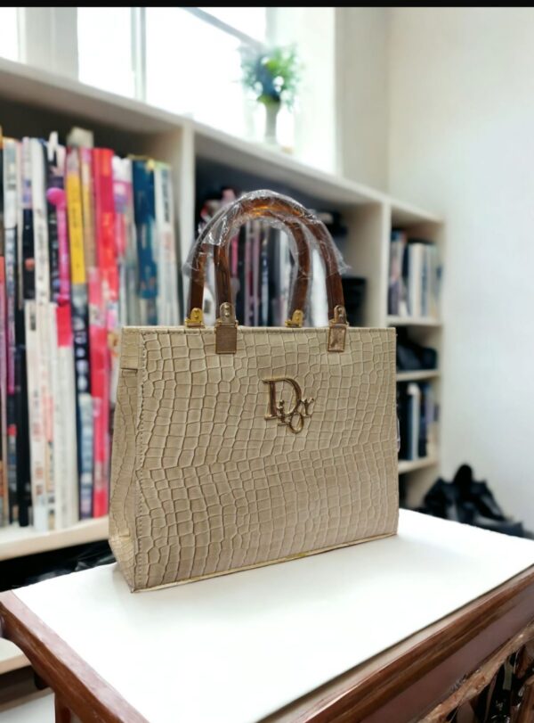 stylish bag acrylic handle