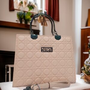 Bubble Boxy Bag - BEIGE
