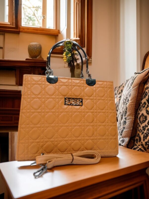 Bubble Boxy Bag-BROWN