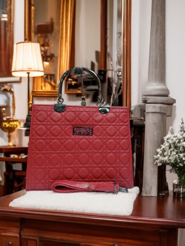 Bubble Boxy Bag-RED